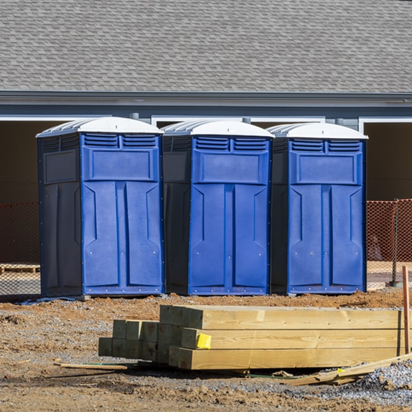 are there any restrictions on where i can place the porta potties during my rental period in Charleston Utah